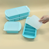 Custom Food-Grade Silicone Large Ice Cube Tray with Lid