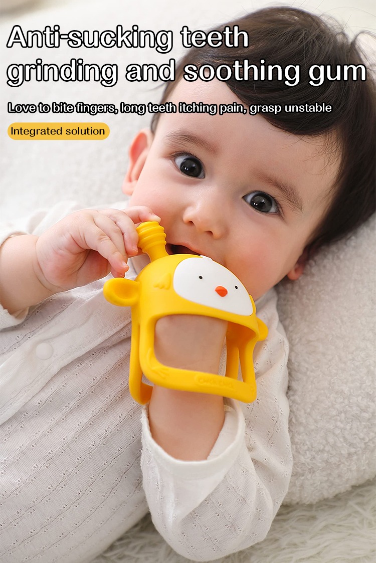 BPA Free Silicone Chicken Baby Teether Glove (3).jpg