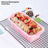 Silicone Rectangular Loaf Pan & Toast Mold – Non-Stick BPA-Free Bread Cake Baking Mold for Oven, Microwave & Air Fryer | OEM Custom Logo