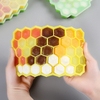 37-Cube Honeycomb Silicone Ice Tray with Lid – BPA Free Mini Ice Mold for Drinks, Custom OEM/ODM Available