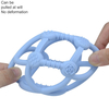 BPA Free Silicone Sensory Ball Teether with Molar Bumps – 3-in-1 Gum Massager, Grip Trainer & Rattle for Babies, OEM/ODM Available