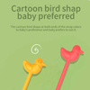 Birds Silicone Toy Safety Straps — 3-Gear Adjustable Multi-Snap, 13g Ultra-Light, Pastel Macaron Colors | EN 12586 Declared, FDA & EN 71-3 Certified OEM Manufacturer
