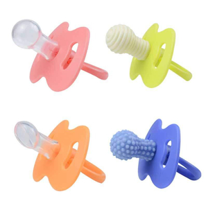 Custom Apple-Shaped Silicone Pacifier 